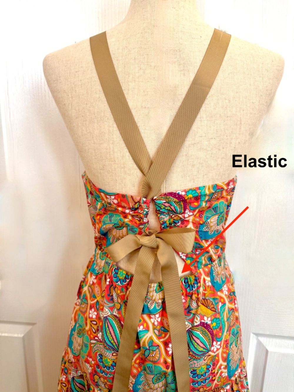 NWOT Antonio Melani Liberty London Olivia Paisley Midi Sun Dress Size 12